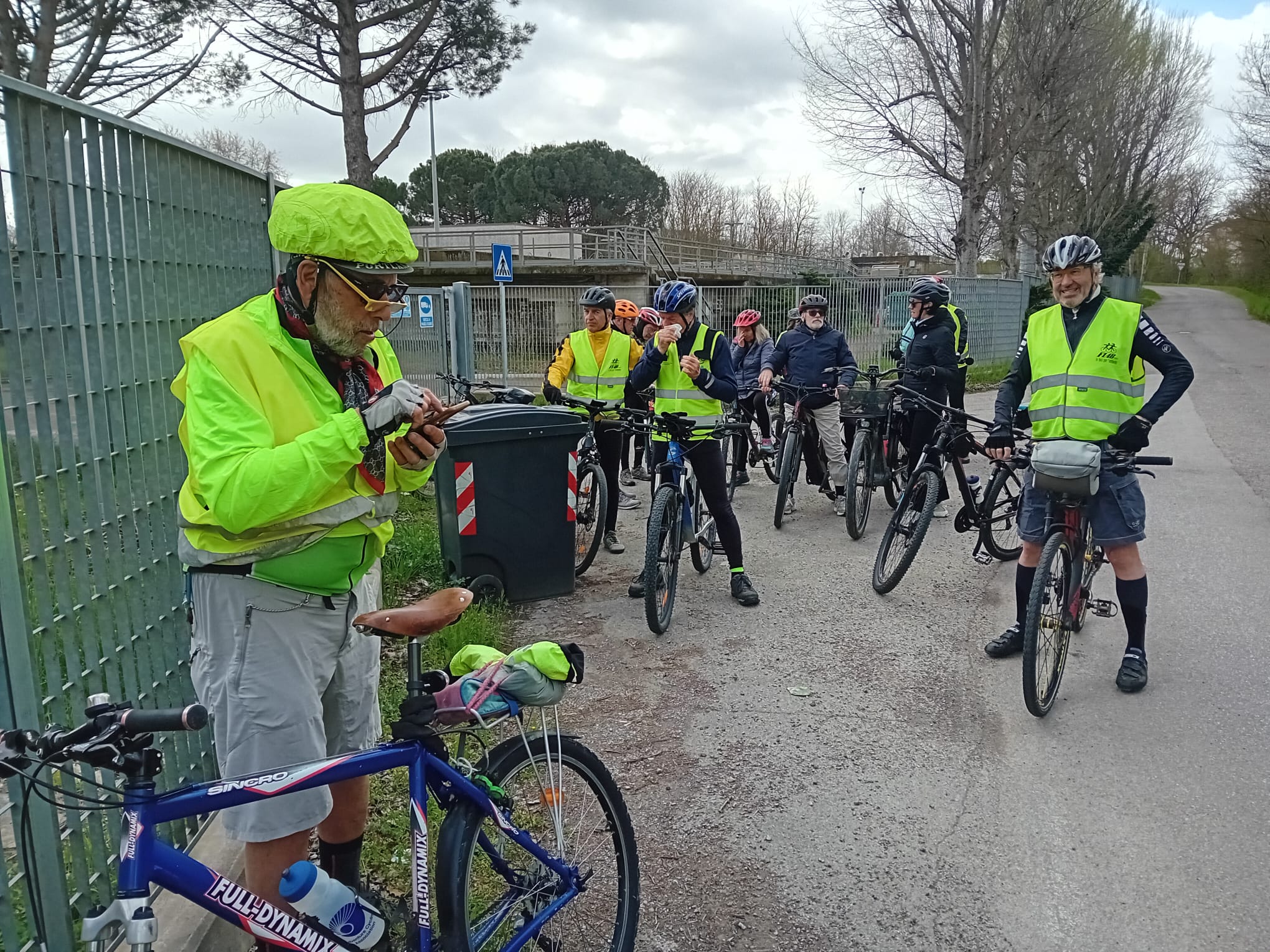 Gita di FIAB LEGAMBIENTE Arezzo il 24 marzo 2024 a Ponte Buriano